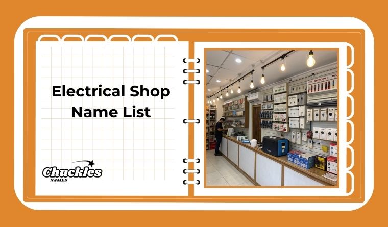 Electrical Shop Name List