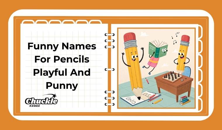 Funny Names For Pencils Playful And Punny