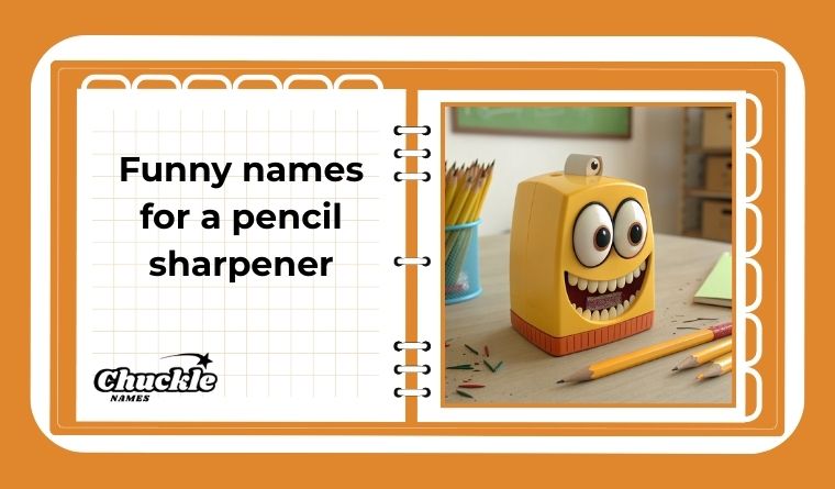 Funny names for a pencil sharpener