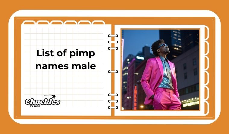 List of pimp names male