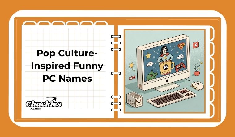 Pop Culture-Inspired Funny PC Names