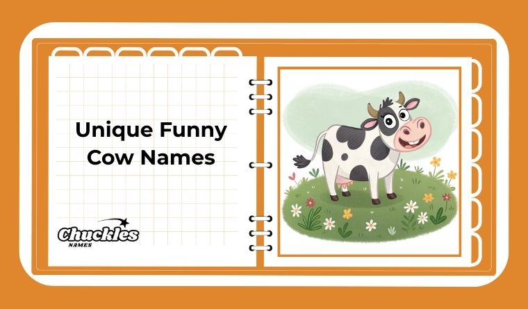 Unique Funny Cow Names