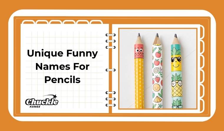 Unique Funny Names For Pencils 