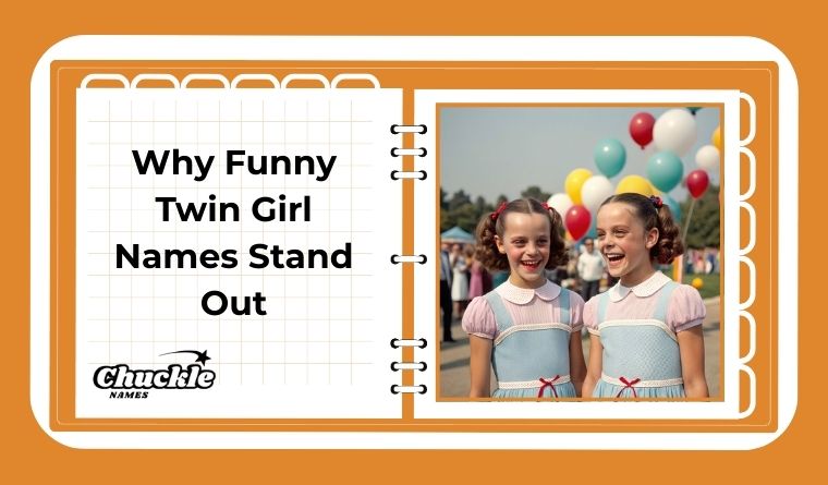 Why Funny Twin Girl Names Stand Out