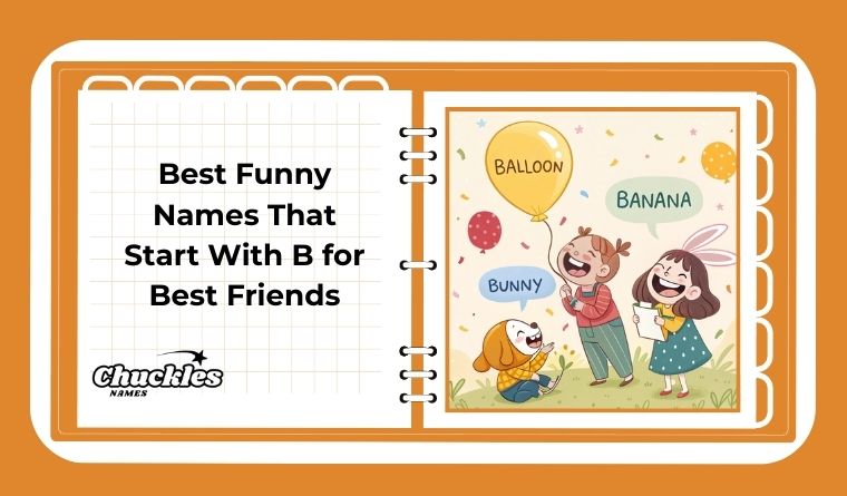 Best Funny Names That Start With B for Best Friends