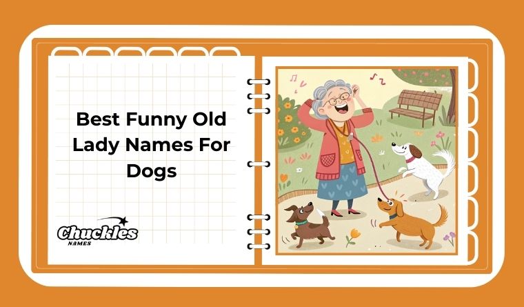 Best Funny Old Lady Names For Dogs