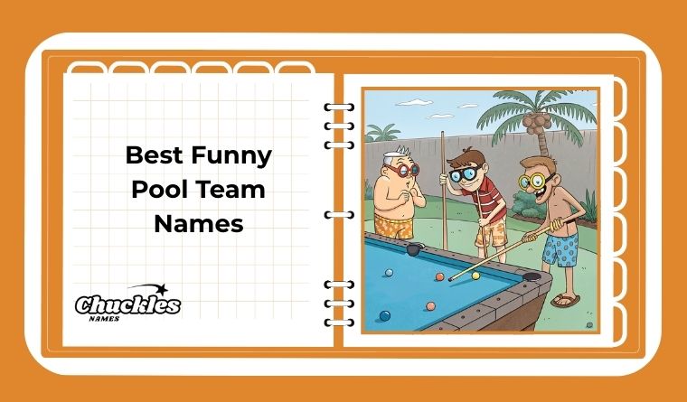 Best Funny Pool Team Names