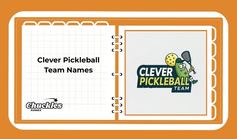 Clever Pickleball Team Names