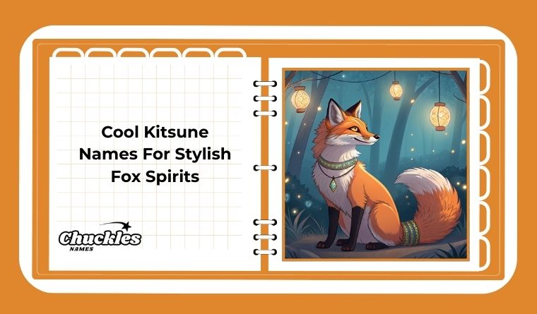 Cool Kitsune Names For Stylish Fox Spirits
