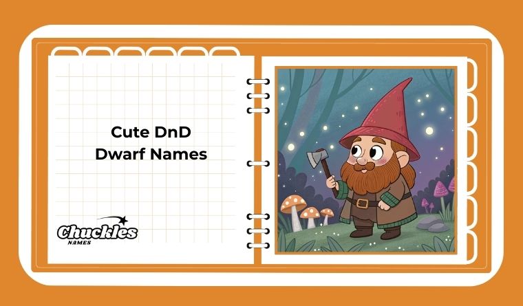 Cute DnD Dwarf Names