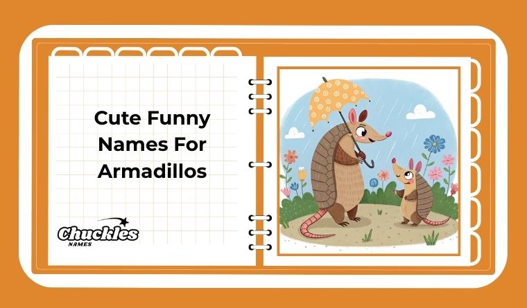 Cute Funny Names For Armadillos