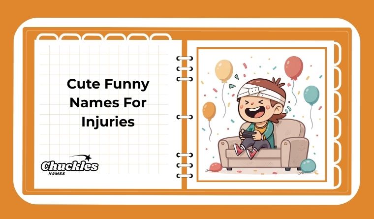 Cute Funny Names For Injuries
