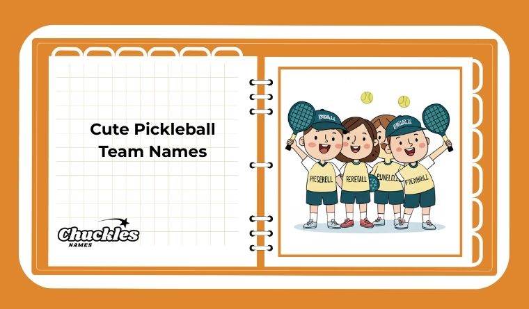 Cute Pickleball Team Names