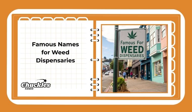 Famous Names for Weed Dispensaries