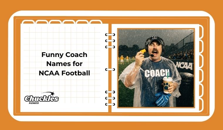 Funny Coach Names for NCAA Football