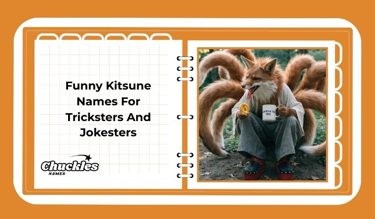 Funny Kitsune Names For Tricksters And Jokesters