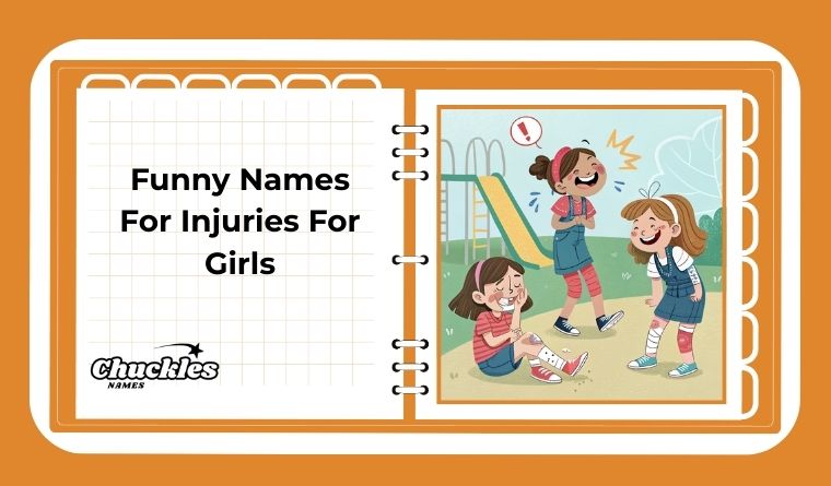 Funny Names For Injuries For Girls