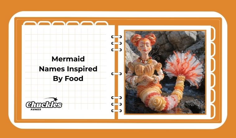 Mermaid Names Inspired By Food
