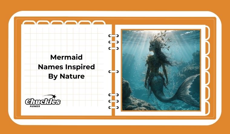 Mermaid Names Inspired By Nature