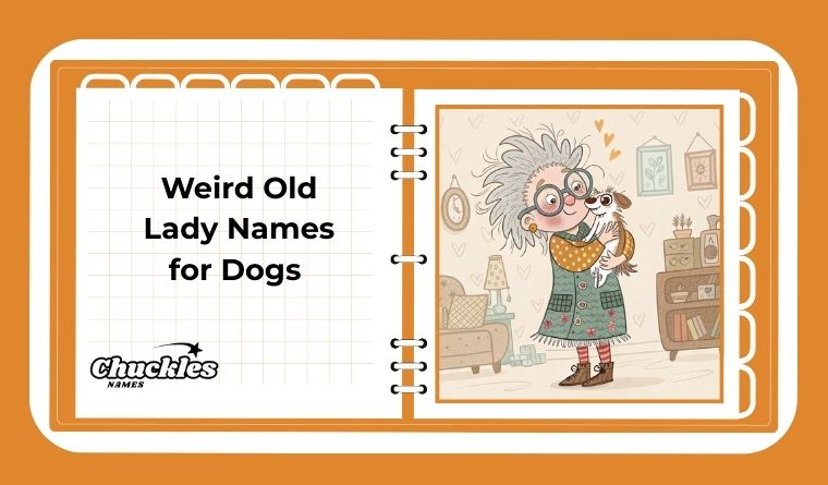 Weird Old Lady Names for Dogs