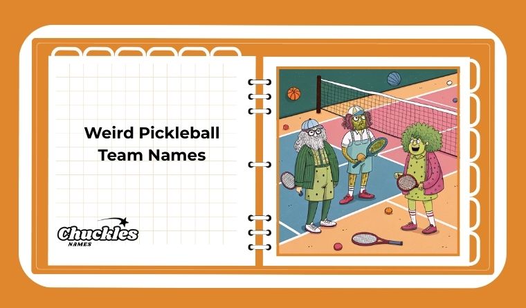 Weird Pickleball Team Names