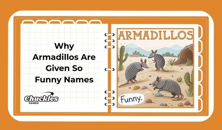 Why Armadillos Are Given So Funny Names