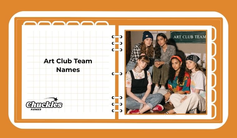 Art Club Team Names