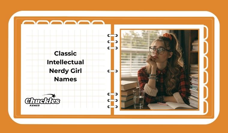 Classic Intellectual Nerdy Girl Names