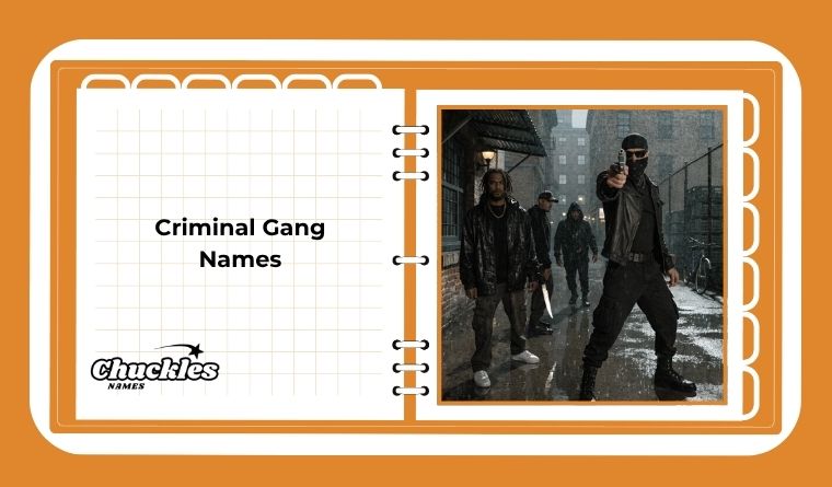 Criminal Gang Names