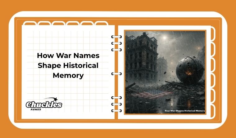 How War Names Shape Historical Memory