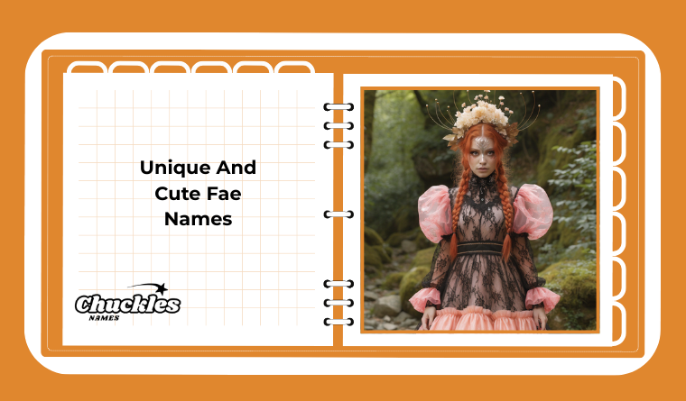 Unique And Cute Fae Names