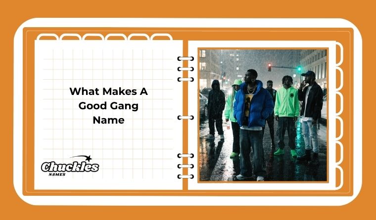 What Makes A Good Gang Name