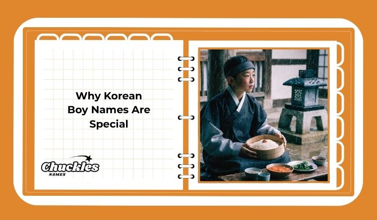 Why Korean Boy Names Are Special