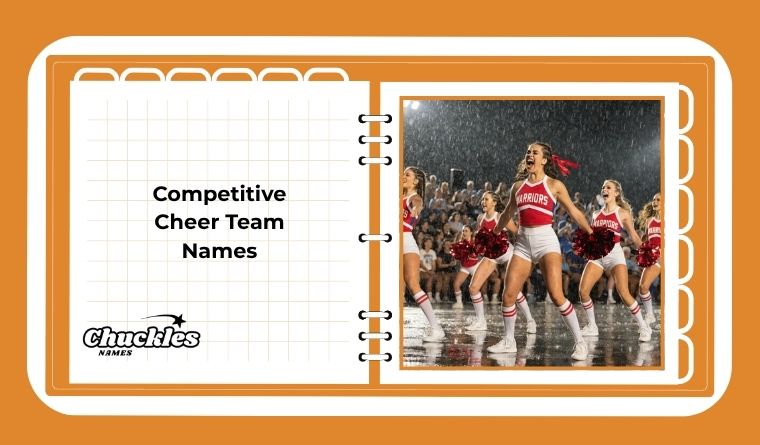 Competitive Cheer Team Names