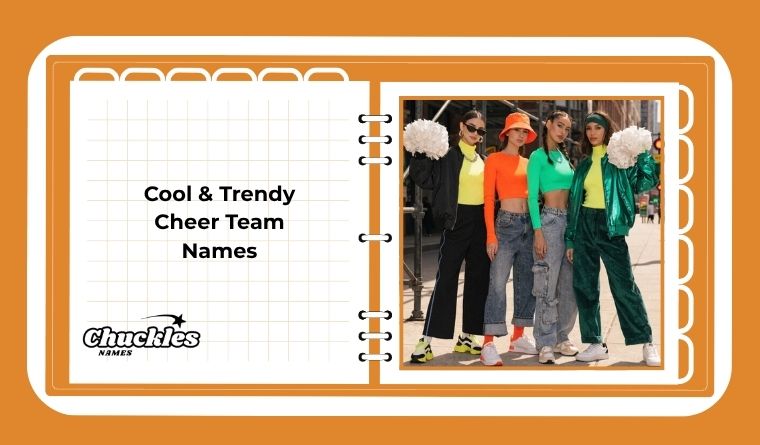Cool & Trendy Cheer Team Names