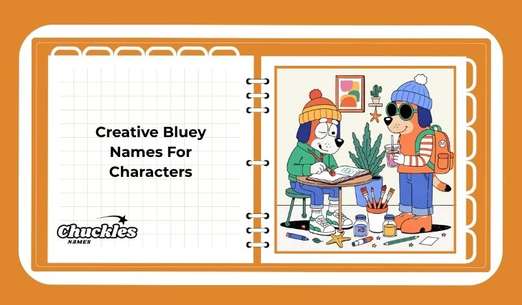 Creative Bluey Names For Characters