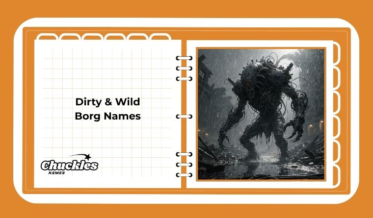 Dirty & Wild Borg Names