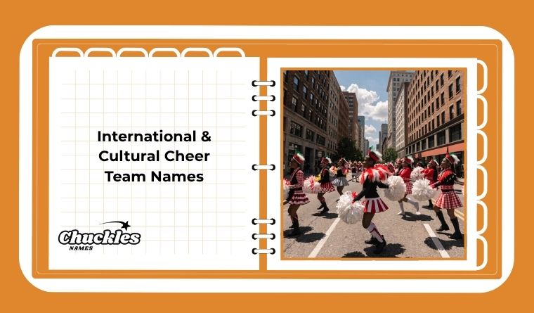International & Cultural Cheer Team Names