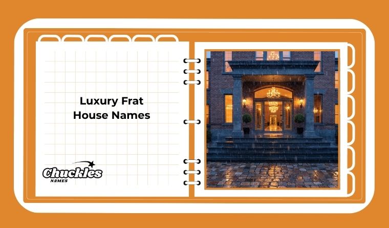 Luxury Frat House Names