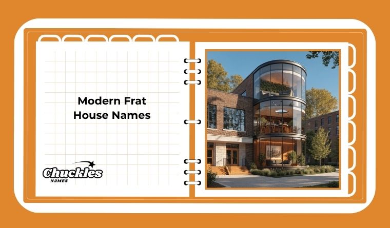 Modern Frat House Names