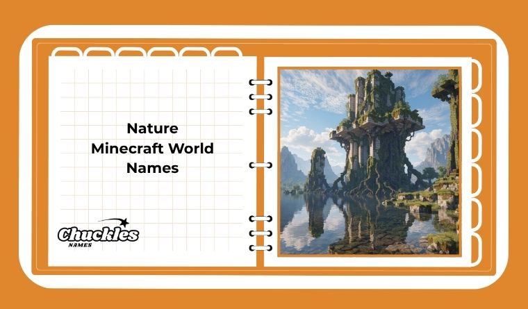Nature Minecraft World Names