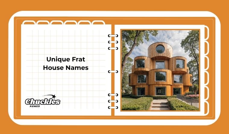 Unique Frat House Names