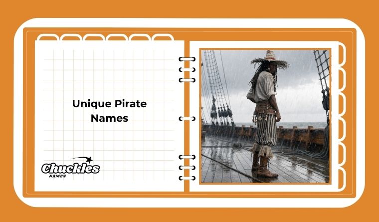 Unique Pirate Names