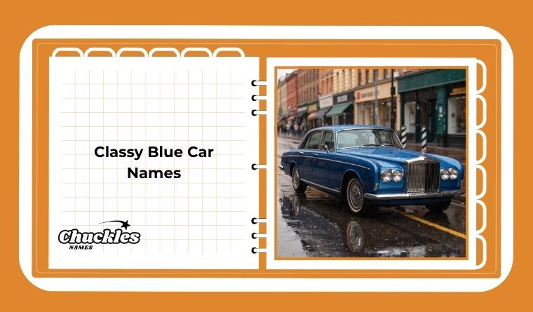 Classy Blue Car Names