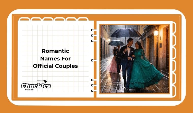 Romantic Names For Official Couples