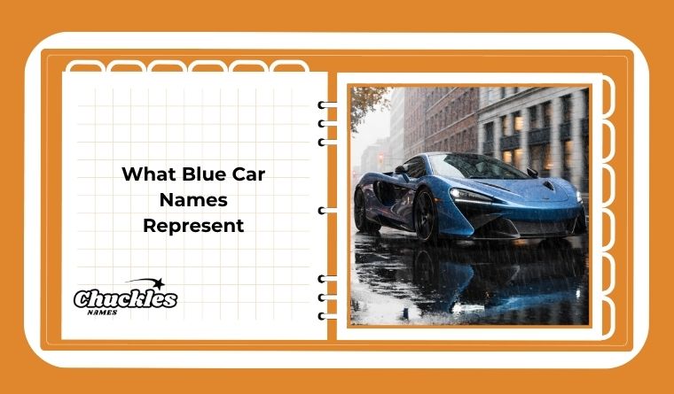 What Blue Car Names Represent