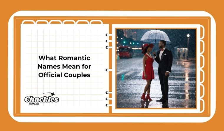 What Romantic Names Mean for Official Couples