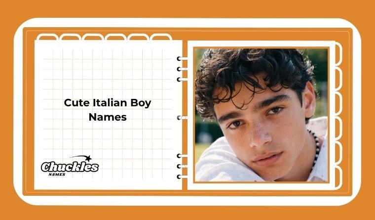 Cute Italian Boy Names