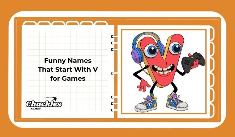 Funny Names That Start With V for Games