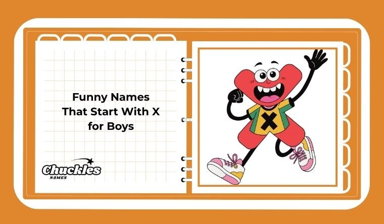 Funny Names That Start With X for Boys